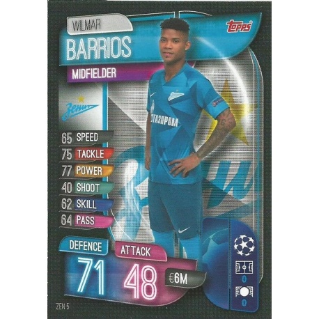 Wilmar Barrios Zenit St. Petersburg ZEN 5