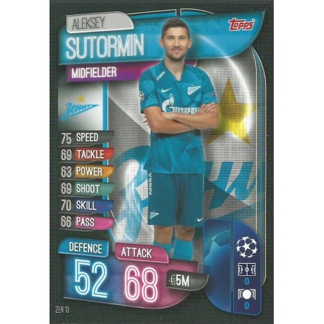Aleksey Sutormin Zenit St. Petersburg ZEN 13