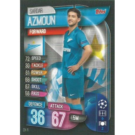 Sardar Azmoun Zenit St. Petersburg ZEN 15