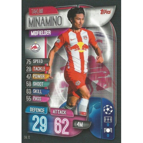 Takumi Minamino Red Bull Salzburg SAL 12