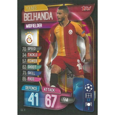 Younes Belhanda Galatasaray GAL 10