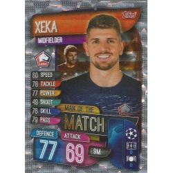 Xeka Man ot the Match LOSC Lille M LIL