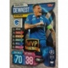 Sale Cards Sebastien Dewaest MVP 2019/20 Match Attax International Edition 2019-20