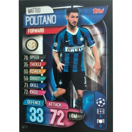 Matteo Politano Inter Milan INT17