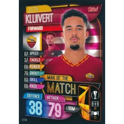Justin Kluivert Man ot the Match AS Roma M-ROM