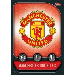 Team Badge - Ashley Young Manchester United 91
