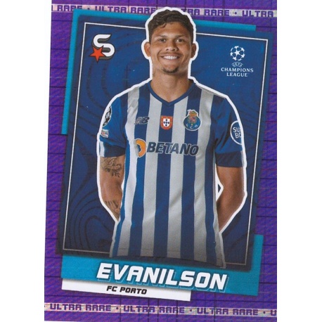 Sale Cards Evanilson 25 99 Ultra Rare Porto Topps UEFA Football Superstars 22 23