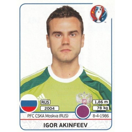 Igor Akinfeev Russia 161