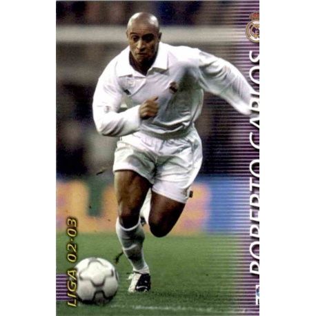 Roberto Carlos Real Madrid 151 Megafichas 2002-03