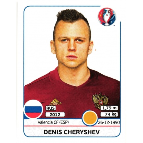 Denis Cheryshev Russia 176