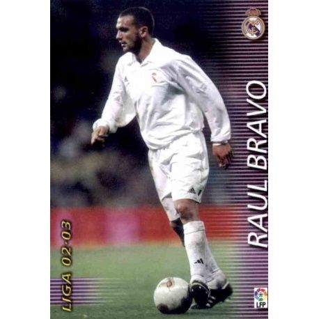 Raul Bravo Real Madrid 152 Megacracks 2002-03