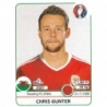 Sale Sticker of Chris Gunter Wales Panini Uefa Euro 2016 France