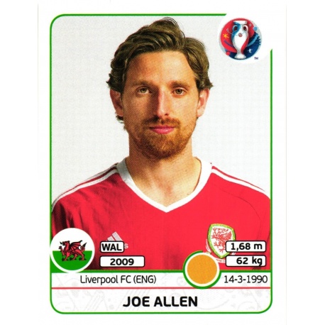 Joe Allen Wales 190
