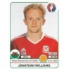 Sale Sticker of Jonathan Williams Wales Panini Euro 2016 France