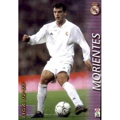 Morientes Real Madrid 162 Megafichas 2002-03
