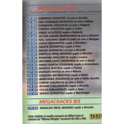 Indice  3 Edición Megafichas 2002-03