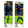 Sale Sticker of Brunt - Baird Northern Ireland Panini Euro 2016 France