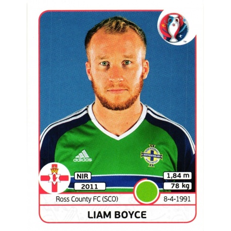 Liam Boyce Northern Ireland 342