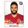 Venta Cromo de Dani Carvajal España Panini Uefa Euro 2016 France