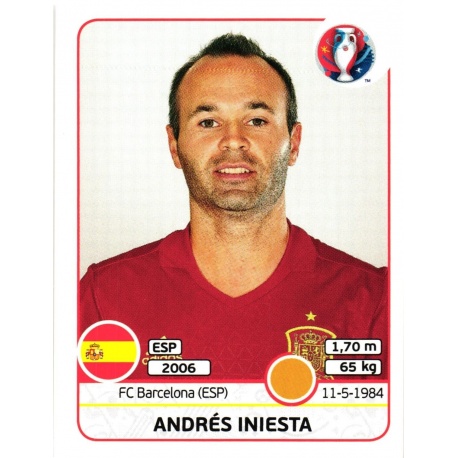Andrés Iniesta España 363