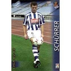 Schurrer Fichas Bis Real Sociedad 293 Bis Megafichas 2002-03