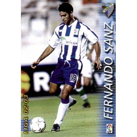 Fernando Sanz Málaga 167 Megafichas 2002-03