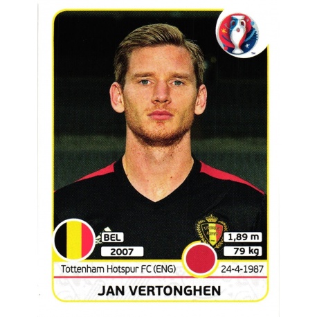 Jan Vertonghen Belgique/België 469