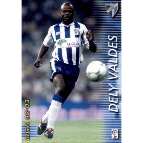 Dely Valdes Málaga 180 Megafichas 2002-03