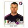 Cromos de Fútbol Shay Given Republic of Ireland Panini Euro 2016 France