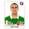 Venta Cromo de John O’Shea Republic of Ireland Panini Uefa Euro 2016 France