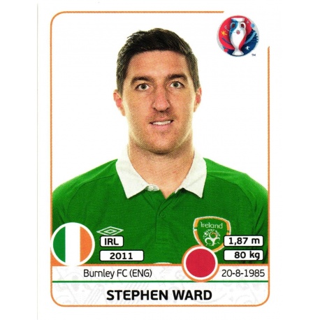 Stephen Ward Republic of Ireland 523
