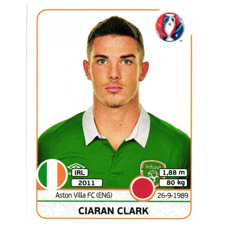 Ciaran Clark Republic of Ireland 524