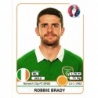 Venta Cromo de Robbie Brady Republic of Ireland Panini Uefa Euro 2016 France