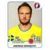 Comprar Cromo Andreas Granqvist Sverige Panini Uefa Euro 2016 France
