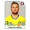 Sale Sticker of Sebastian Larsson Sverige Panini Uefa Euro 2016 France