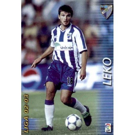 Leko Málaga 173 Megafichas 2002-03