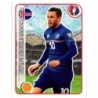 Cromos de Fútbol Gylfi Sigurdsson Island Panini Euro 2016 Stickers
