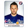 Cromos de Fútbol Gylfi Sigurdsson Island Panini Euro 2016 Stickers