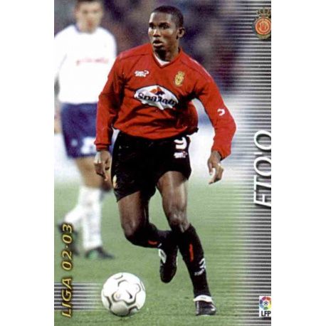 Eto'O Mallorca 196 Megafichas 2002-03