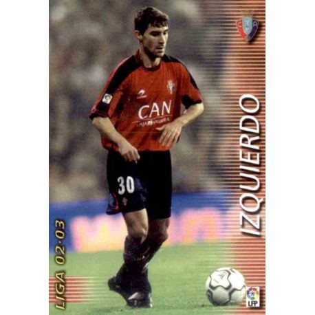 Izquierdo Osasuna 201 Megafichas 2002-03