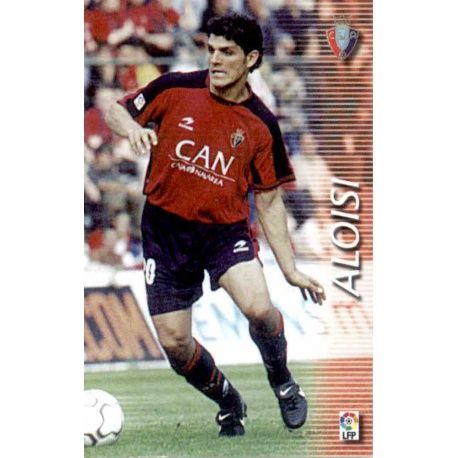 Aloisi Osasuna 215 Megafichas 2002-03