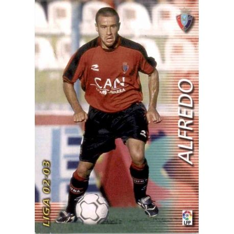 Alfredo Osasuna 211 Megafichas 2002-03