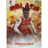 Venta Trading Card Bukayo Saka Golazo 2022-23 Topps Uefa Club Competitions Chrome