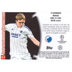 Comprar Trading Card Ísak Bergmann Jóhannesson Rookie Youthquake 2022-2023 Topps Uefa Club Competitions Chrome