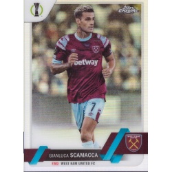 Gianluca Scamacca Refractor West Ham United 94