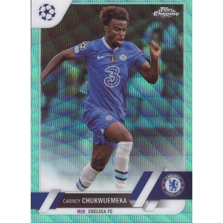 Carney Chukwuemeka Aqua Wave Refractor 060/199 Chelsea 91