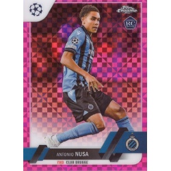 Antonio Nusa 218/250 Pink X-Fractor Club Brugge 140