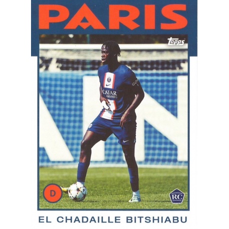 El Chadaille Bitshiabu - RC 1986 Topps 42