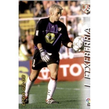 Etxeberria Rayo Vallecano 236 Megafichas 2002-03
