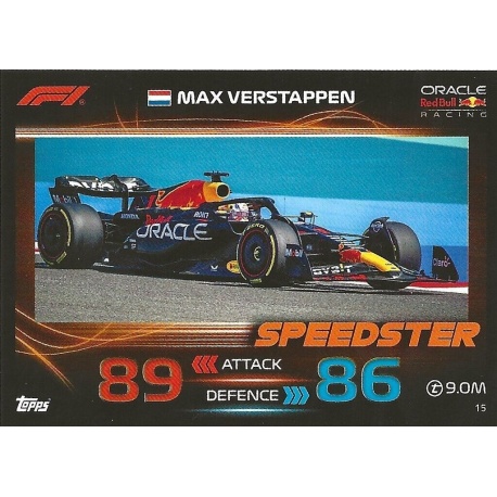 Max Verstappen - F1 Speedster 15